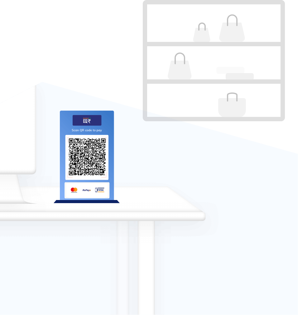 illus-Static QR for Retail Stores