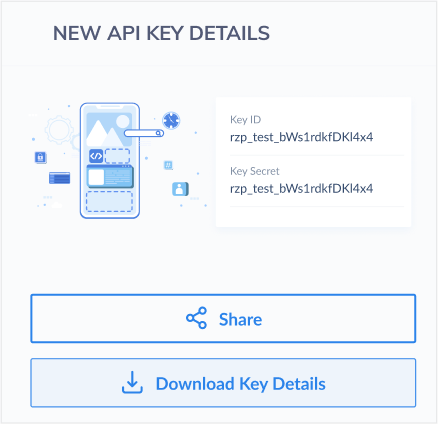 download api keys
