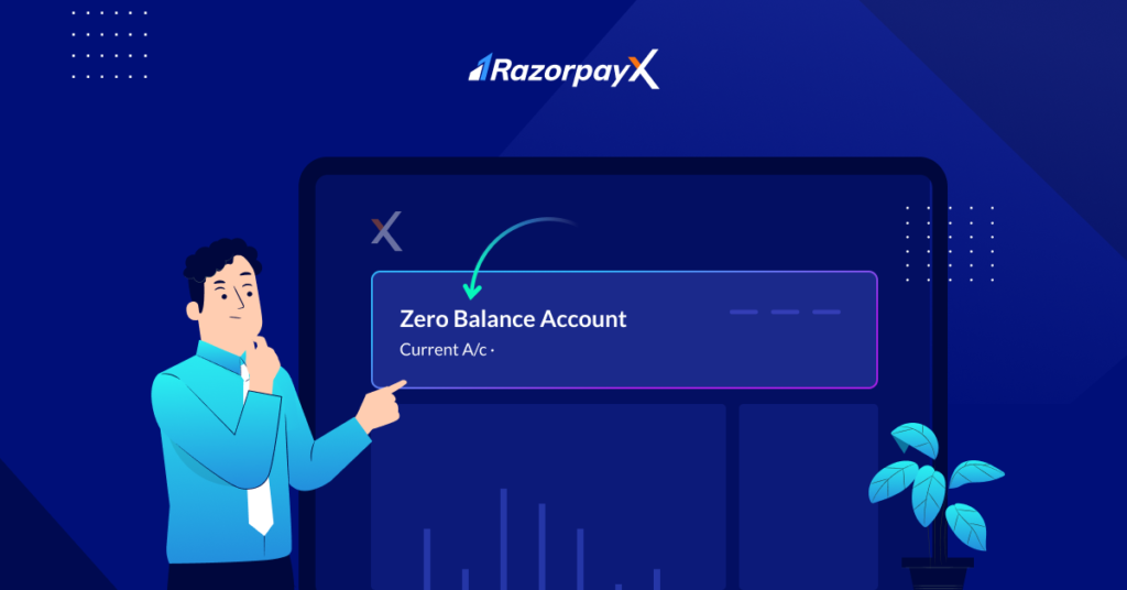 zero balance current account business banking