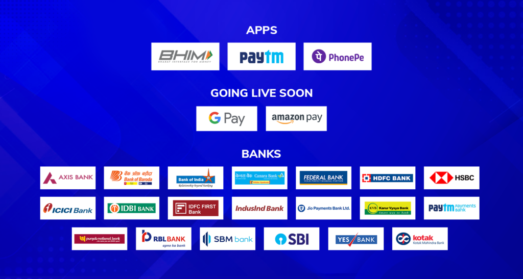 banks and apps live on upi autopay