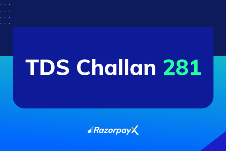 TDS Challan 281