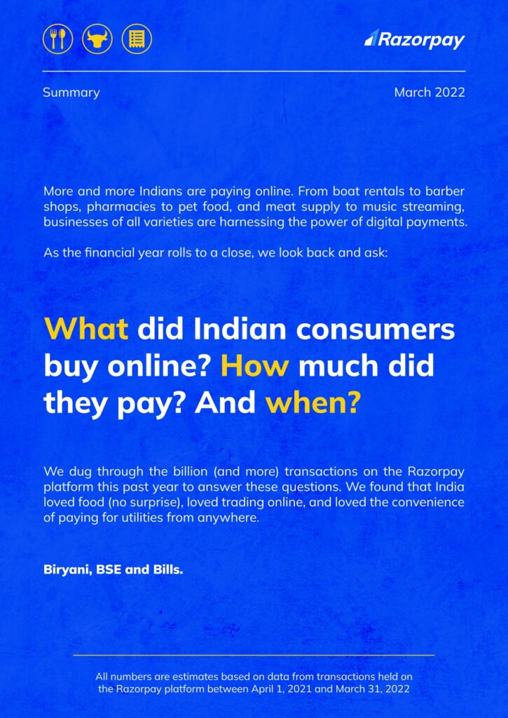 Indian consumers buy online