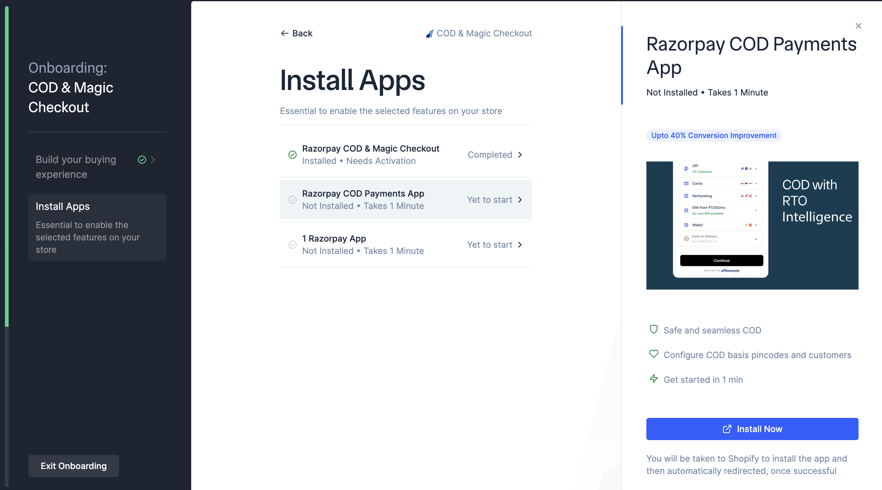 Install remaining apps