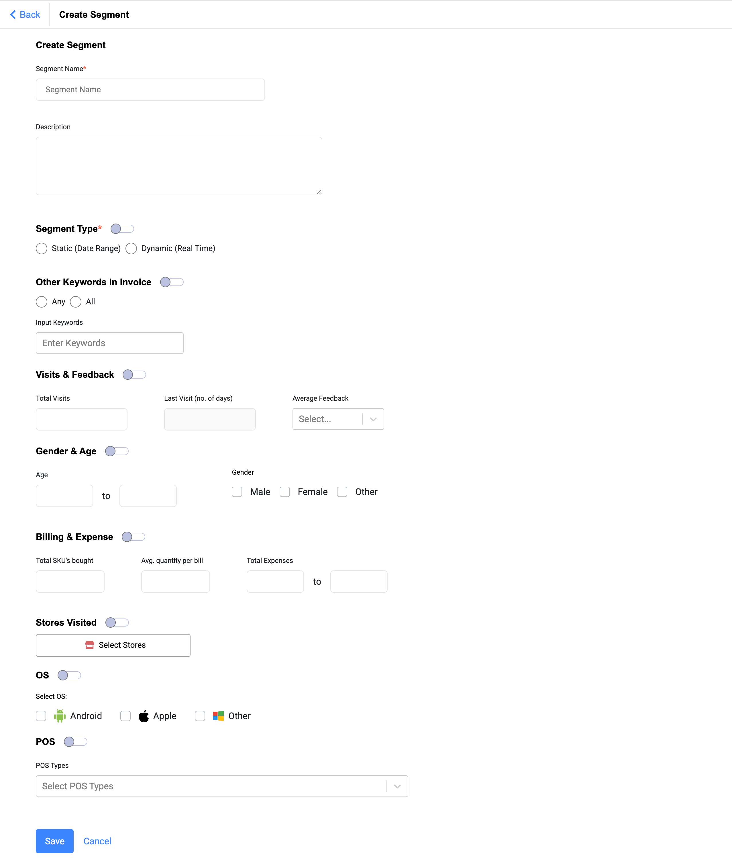 Create Customer Segment for WhatsApp Campaign