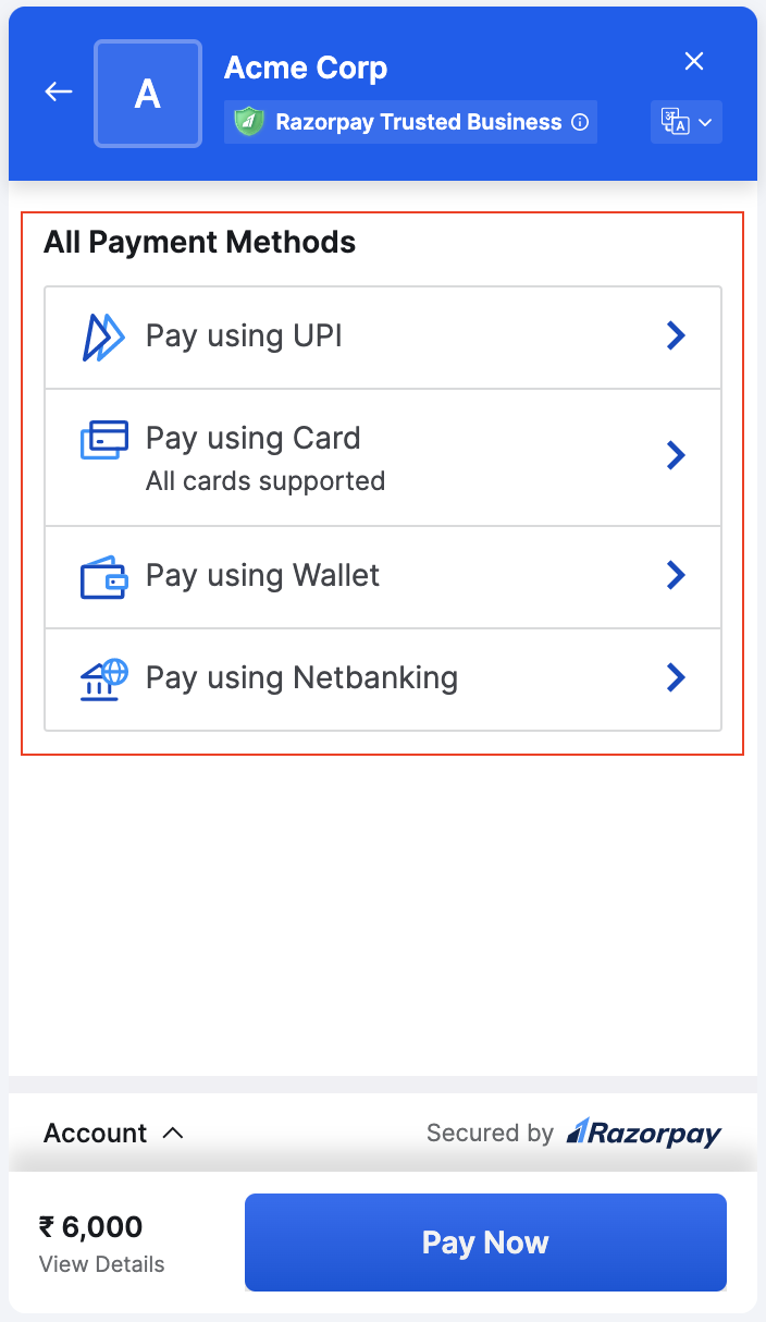 About Payment Methods Configuration | About Payment Methods Configuration