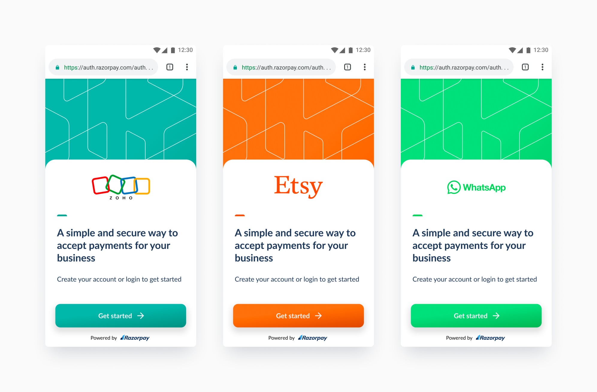 Custom onboarding experiences - Razorpay for Platforms