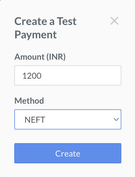 SC - Test Payment Method