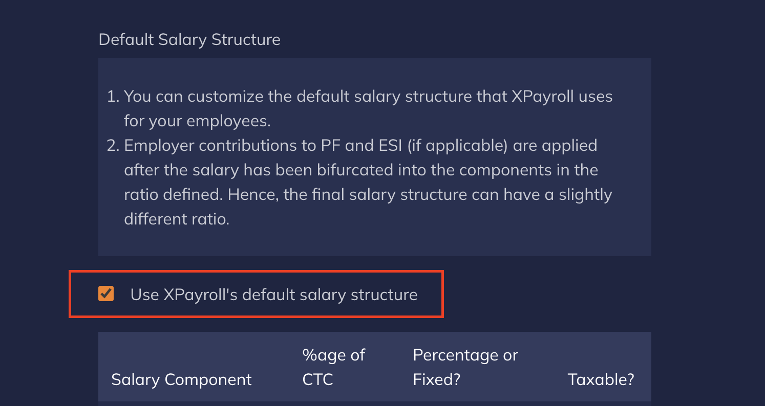 Checked default salary structure checkbox in Payroll. Uncheck it to disable