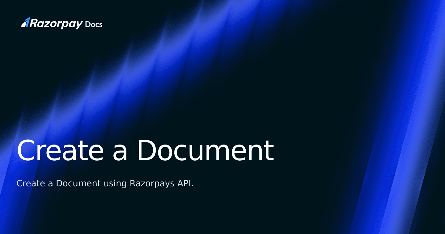 Razorpay Docs