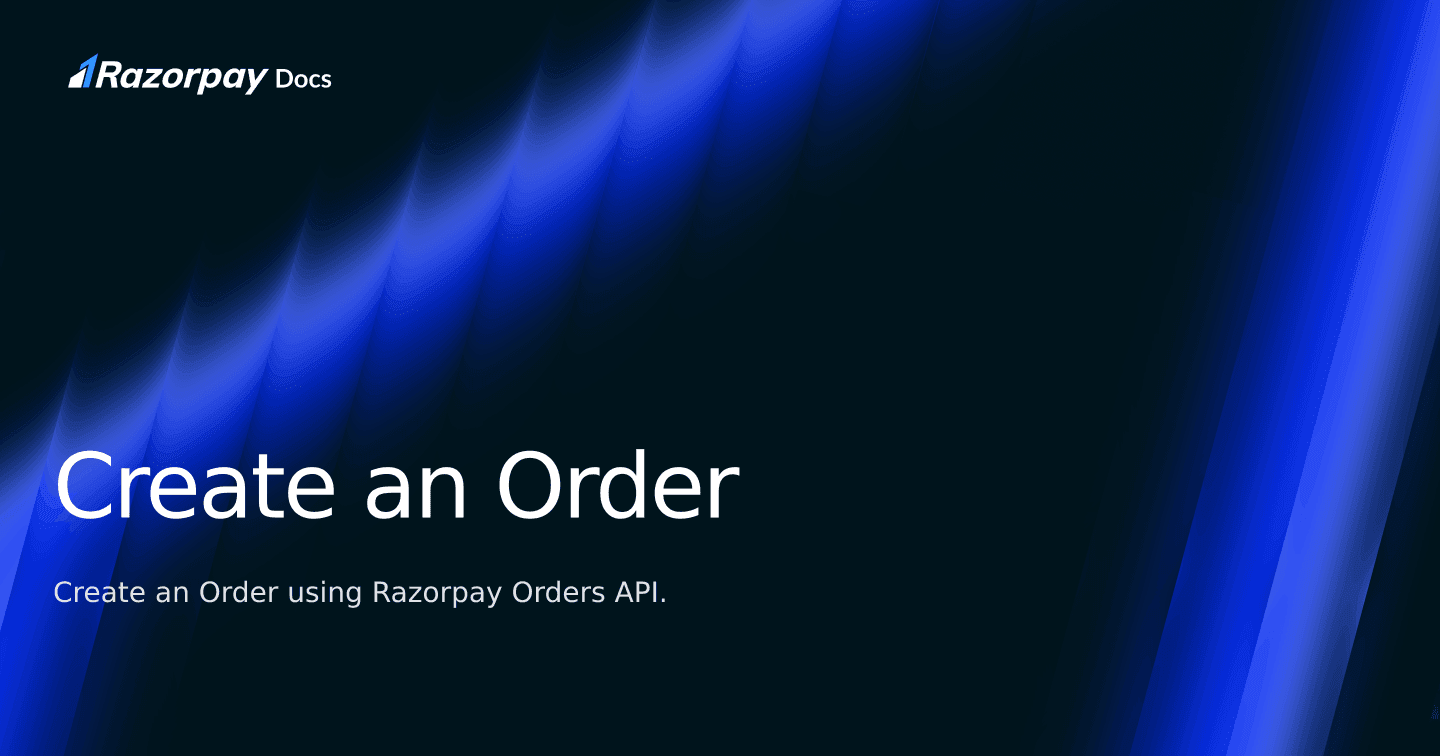 Razorpay Docs