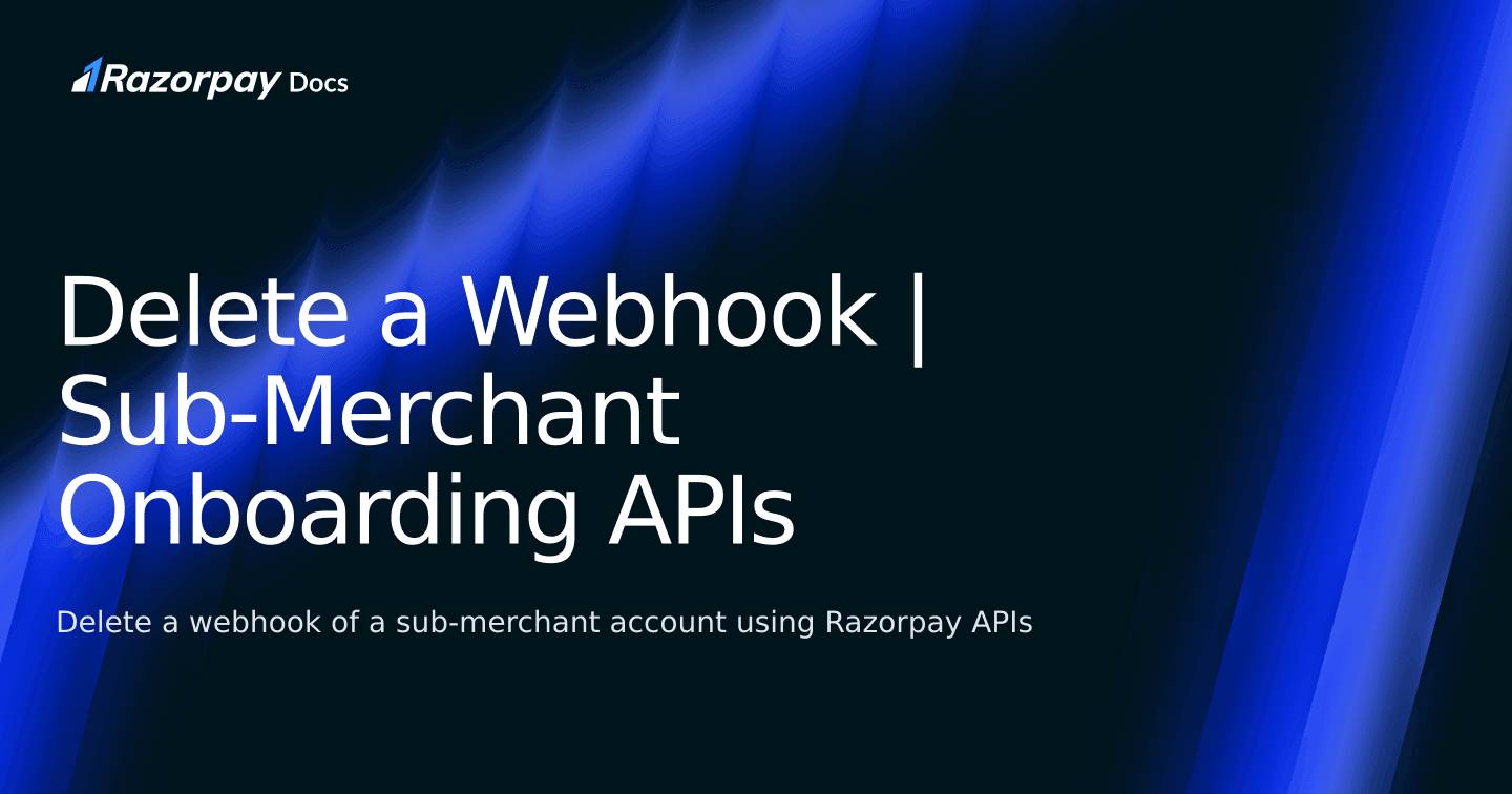 Razorpay Docs