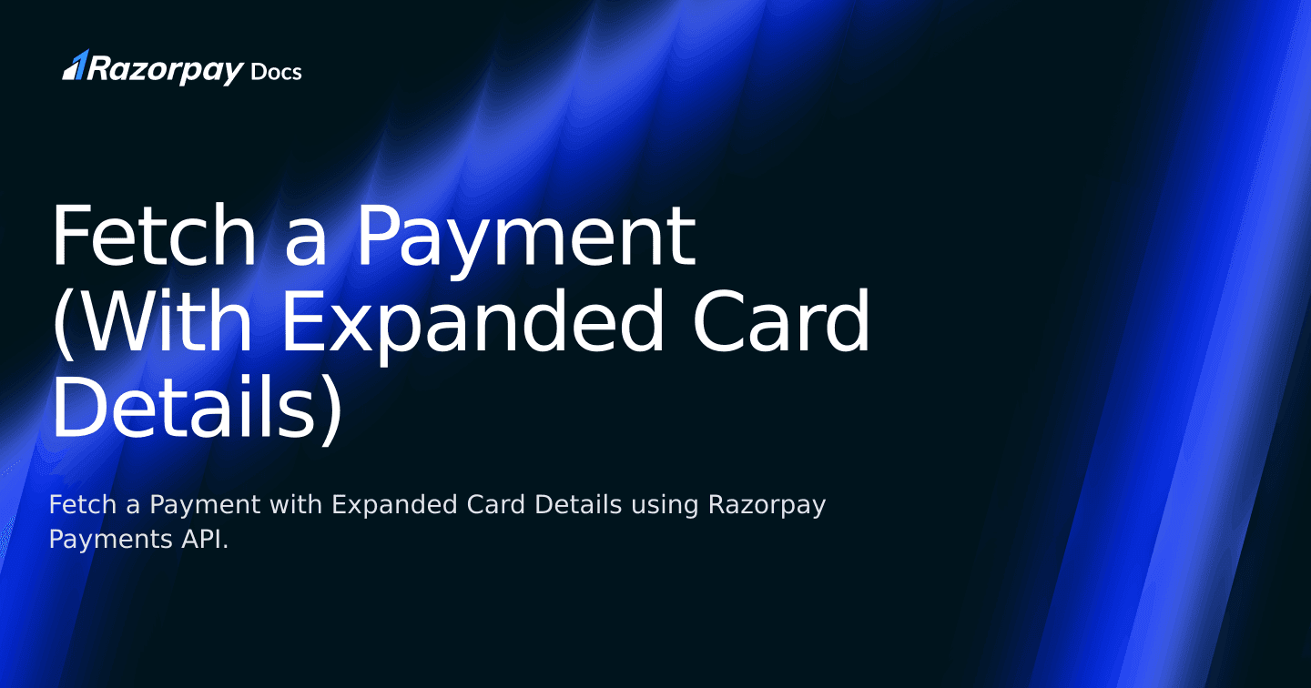 Razorpay Docs