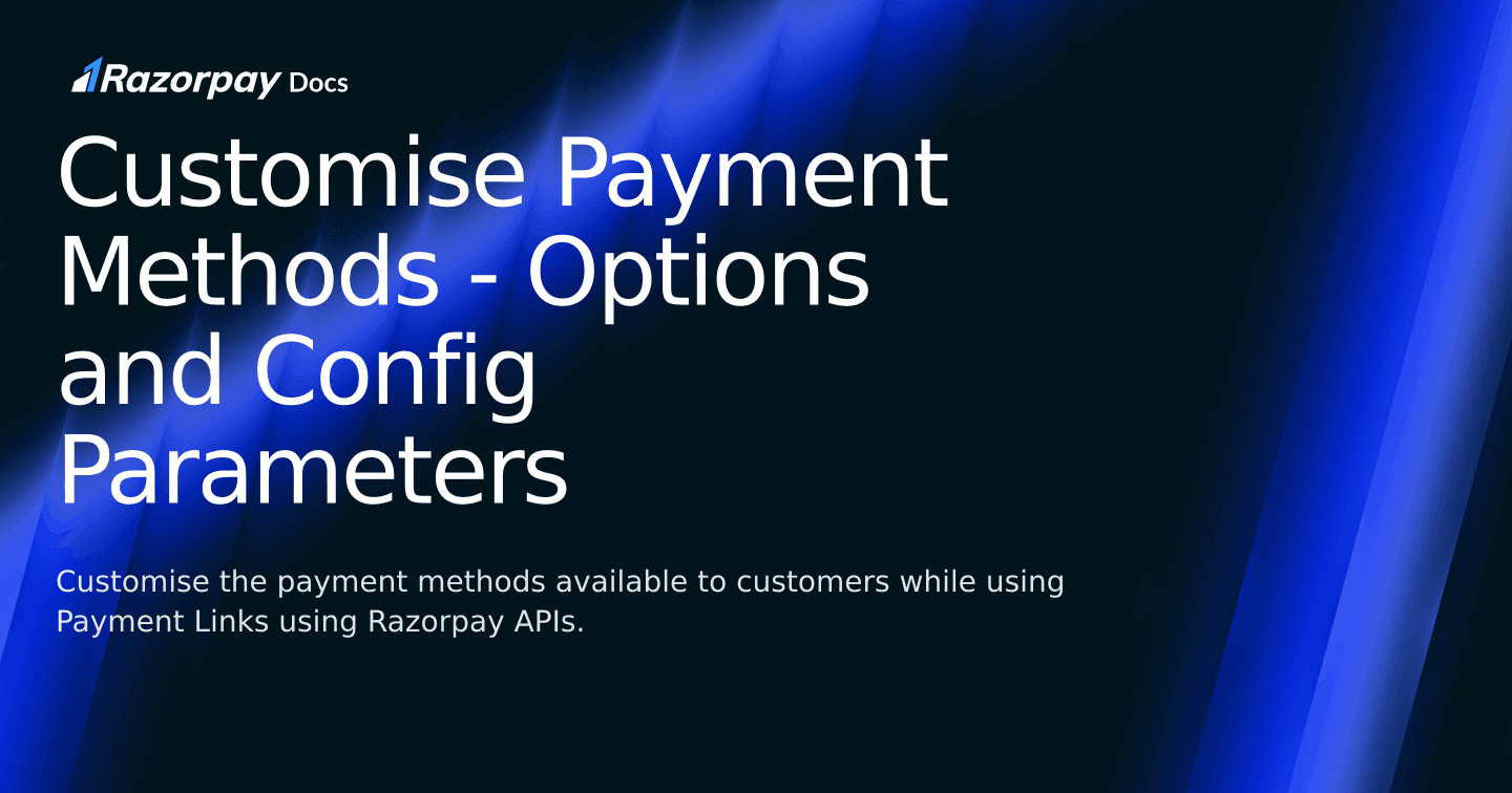 Razorpay Docs