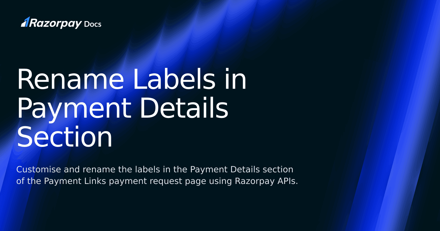 Razorpay Docs