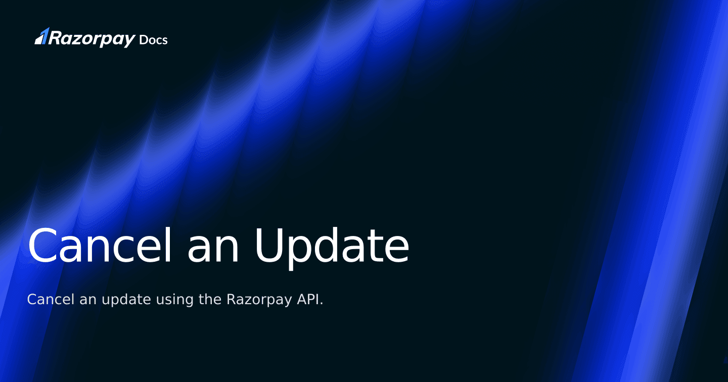 Razorpay Docs