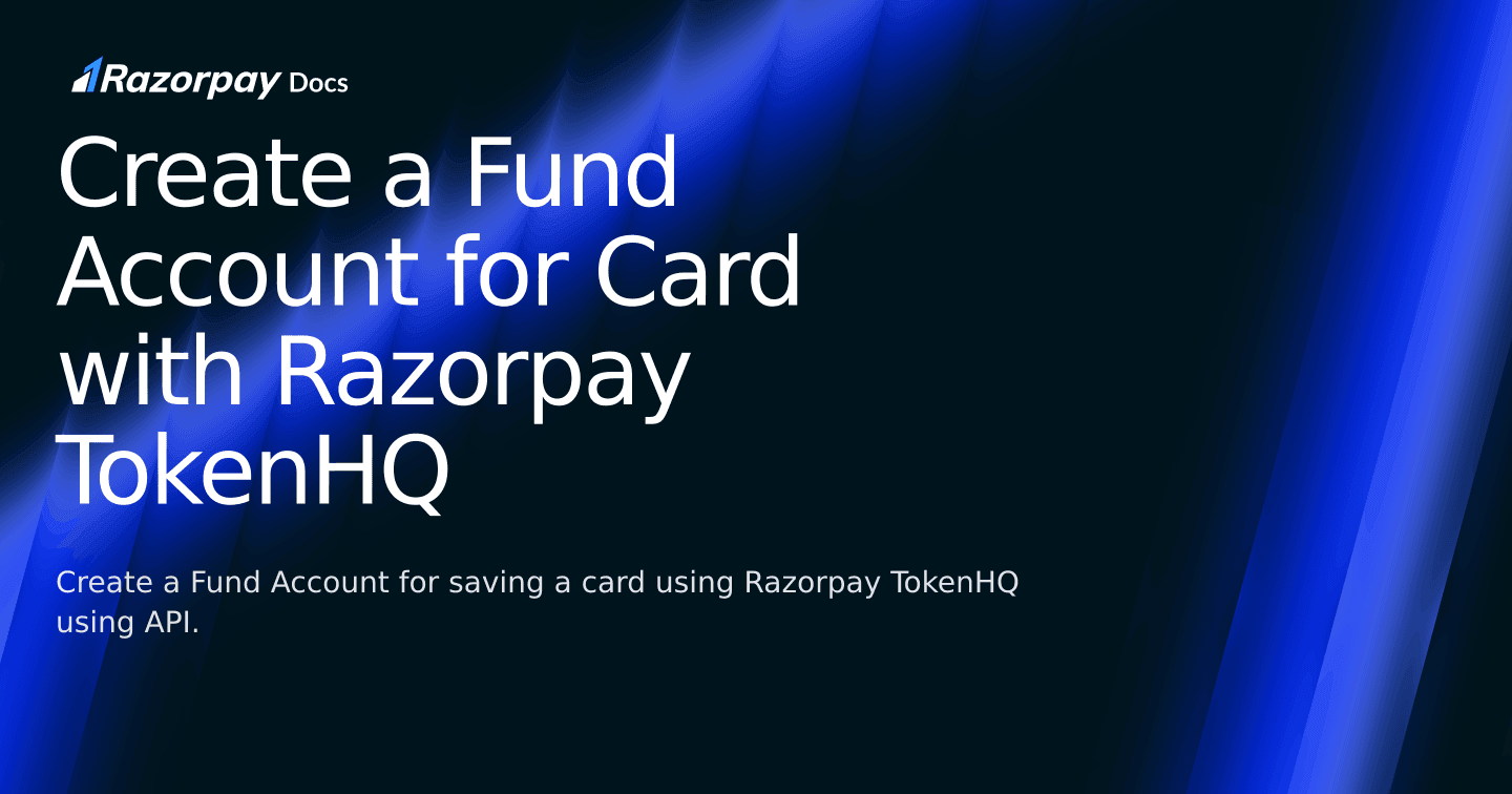 Razorpay Docs