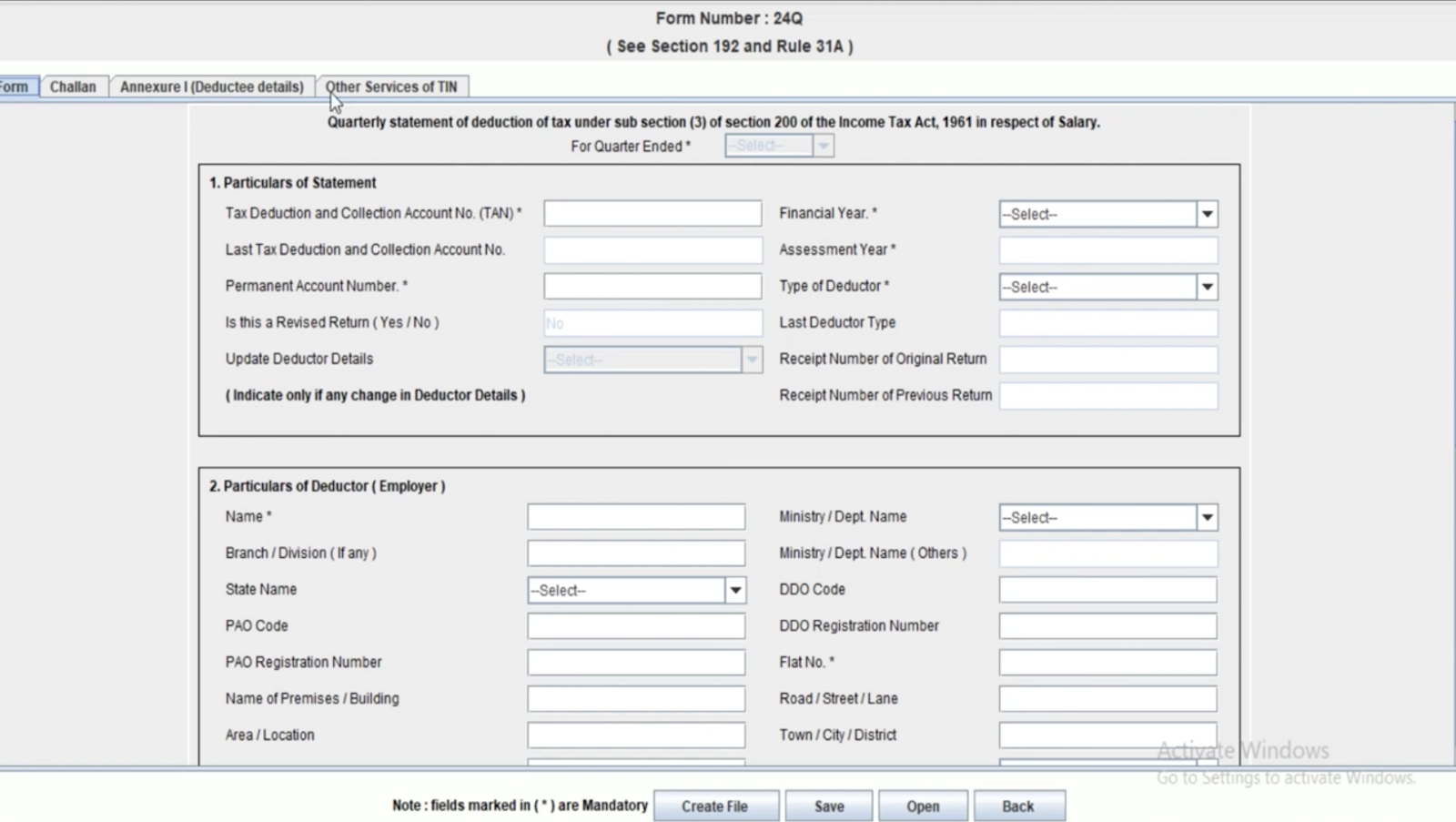 Income Tax Tds Return E Filing at Vance Hutton blog