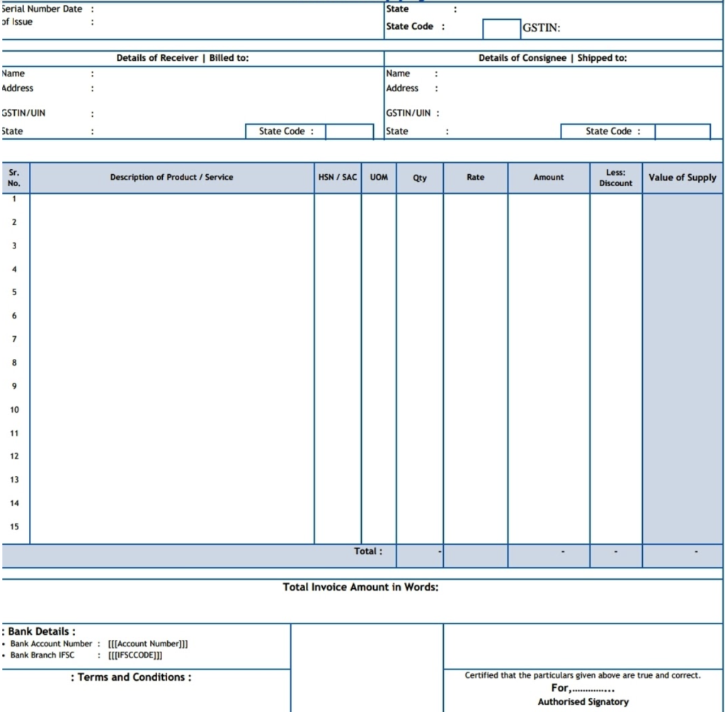 GST Invoice Guide - How to Create One? - Razorpay Learn